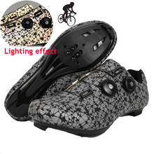 Road Bike Shoes Men Sapatilha Ciclismo Mtb Cycling Sneakers Breathable Self-locking Lighting Effect Outdoor Bicycle Riding Shoes 2024 - buy cheap