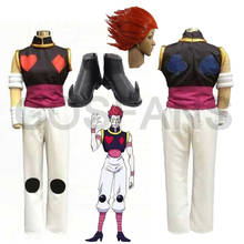 Anime Hunter X Hunter Hisoka Cosplay Costume Halloween Chrismas Carvinal Party Costumes For Women Men Wigs and shoes custom made 2024 - buy cheap