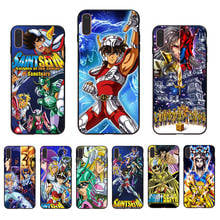 Classic anime Saint Seiya Soft phone case for iphone X XR XS 11 pro max 7 8 plus SE 5 5S 6S 6 cover TPU Animation cartoon shell 2024 - buy cheap