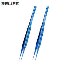 RELIFE Titanium Alloy Fingerprint Tweezers Ultra Precision Gripper for Phone Motherboard IC Chip Microscope Repair Picker 2024 - buy cheap