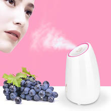 Vaporizador facial nano iônico, máquina de beleza para limpeza de poros e frutas, umidificador facial 2024 - compre barato