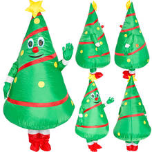 Cute Anime Christmas Tree Inflatable Costume Funny Christmas Costume Halloween Carnival Party Inflated Garment Happy Tree Dress 2024 - buy cheap