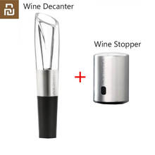 Original Youpin Circle Joy Stainless Steel Portable Fast Decanter Wine Vodka Portable Mini Wake-up Utensil Decanter/Stopper H30 2024 - buy cheap