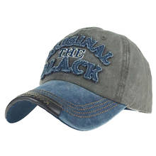 Washed Cotton Baseball Cap Snapback Hat For Men Hip Hop Caps Women Casual Letter Caps Retro Bone Hats 2024 - buy cheap