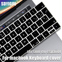 Funda para teclado de portátil, accesorio para Macbook pro13, España, A2289A2159, Macbook Air13, A2179, A1932, A2337 2024 - compra barato