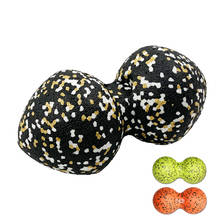 EPP Peanut Massage Ball Fitness Roller Double Fascia Lacrosse Gym Home Relaxing Exercise Deep Tissue Massage Equipment 2024 - купить недорого