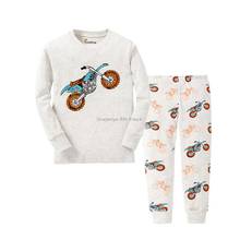 Baby Girls Long Sleeve Cotton Pajamas Sets Kids Pijamas Infantil Baby Nightwear Boys motorcycle Sleepwear Toddler Cartoon pyjama 2024 - buy cheap
