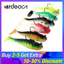 ARDEA soft fishing lure plastic 140mm 56.5g soft lure with jig head soft tail lure lead lure perch lure pike lure Sinking bait 2024 - buy cheap