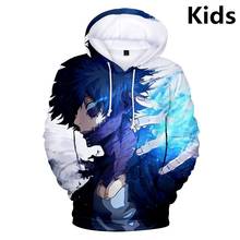 Sudadera con capucha para niños de 3 a 14 años, ropa con estampado 3d de My Hero Academia, Boku no Hero Academia 2024 - compra barato