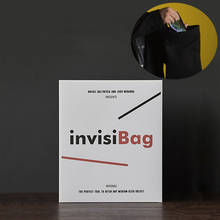 Invisibag (Black/Red Available) Magic Tricks Object Appear Vanish From Magia Bag Magiciain Stage Illusions Gimmick Props Comedy 2024 - buy cheap