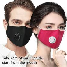 PM2.5 Anti Pollution Mask Dust Respirator Washable Reusable Masks Cotton Unisex Mouth Muffle for Allergy/Asthma/Travel/ Cycling 2024 - купить недорого