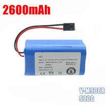 14.8V 2600mAh High quality Hot sale Li-Ion Replacements Rechargeable Battery for PUPPYOO V-M900R 900G robot cleaner 2024 - buy cheap