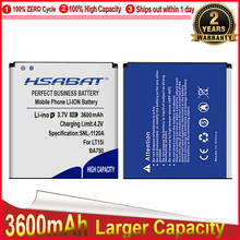 HSABAT 3600mAh BA750 Battery Use for Sony Ericsson xperia Arc S LT15i LT18i X12 Battery 2024 - buy cheap