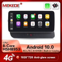MEKEDE HD MSM8953 4GB+64GB Android 10.0 Car Multimedia Player For Audi Q5 8R 2009-2016 Navigation GPS Carplay 4G LTE WIFI DSP 2024 - buy cheap