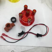 Комплект электрического зажигания SherryBerg JFU4 + распределитель красных колпачков и ротора для Ford Pinto для распределителя EMPI bosch 2024 - купить недорого
