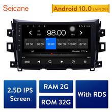 Seicane-sistema multimídia para autos, android 10.0, navegação gps, reprodutor estéreo, navegação gps, para nissan navara frontier fn300, renault, 2012-2015 2024 - compre barato