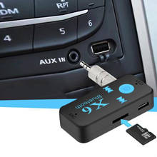 3.5MM Jack AUX  Headphone Adapter Car Stereo Audio MP3 Music Receiver Bluetooth-Compatible Wireless Handsfree Speaker Accessory 2024 - buy cheap