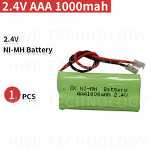 1PCS/lot KX Original New Ni-MH AAA 2.4V 800mAh Ni-MH Rechargeable Battery Pack With Plugs For Cordless Phone Free Shipping 2024 - buy cheap