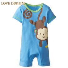 LOVE DD&MM Baby Clothing Romper Infants Baby Rompers Cartoon Animal Leisure Jumpsuit Giraffe Crocodile Dinosaur Cute Clothes 2024 - buy cheap