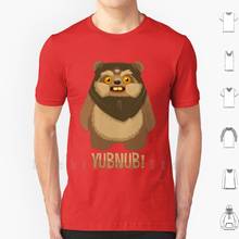 Yubnub! T camisa 6xl algodão legal t floresta yubnub ewok a força desperta o retorno do urso jedi bonito crowsmack 2024 - compre barato