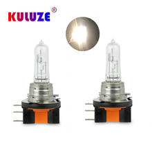 KULUZE-bombilla halógena H15, lámpara de Faro, 12V, 15/55W, DRL 3500K transparente, 10 Uds. 2024 - compra barato