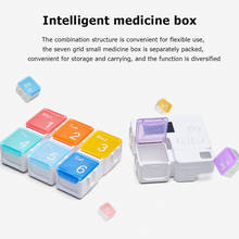 Drug Storage Alarm Box Electronic Medicine Timing Weekly Pill Case Medicine Tablet Drug Container Alarm Box Reminder Pastillero 2024 - buy cheap