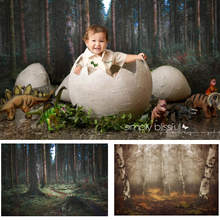 Jungle Forest Backdrop Green Enchanted Forest Trees Woods Backdrops for Photography Kids Portraits Photo Booth Studio Props 2024 - buy cheap