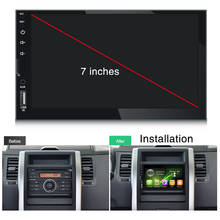 7 Inch Stereo Car Radio Bluetooth 2 Din Head Unit MP5 Player Capacitive screen A variety of sound adjustment Bluetooth call 2024 - buy cheap
