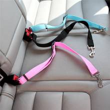 Cão Animais De Estimação Assento Safety Car Belt Harness Restraint Chumbo Ajustável Viagem Clipe 2024 - compre barato