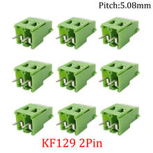 20Pcs 28-12AWG KF129 2Pin Splice PCB Screw Terminal Block 300V 25A kf129 5.08mm Pitch 2PIN Straight Needle Wire Cable Connector 2024 - buy cheap