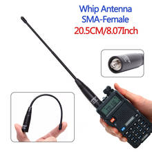 ABBREE NA-701 VHF/UHF (144/430Mhz) SMA-FemaleAntenna for BaoFeng UV-5R UV-82 BF-888S Walkie Talkie 2024 - buy cheap