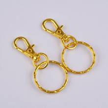 100Pcs Key Ring 25mm Lobster Clasp 32mm Keychain Key Hook Keyrings For Jewelry Making Finding DIY Key Chains Accessories 2024 - buy cheap