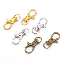 5pcs/lot Split Key Ring Swivel Lobster Clasp Connector For Bag Belt Dog Chains DIY Jewelry Making Findings 2024 - buy cheap