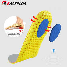 Sneaker Insoles Soft Memory Foam Breathable Outdoor Running Silicone Gel Cushion Orthopedic Insoles EU Size 35-45 Feet Care 2024 - buy cheap