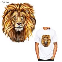 Prajna Lion King Iron-On Heat Transfers Vinyl Thermal Transfers Ironing Stickers Punk Patches For Clothes Jacket Appliques DIY 2024 - buy cheap