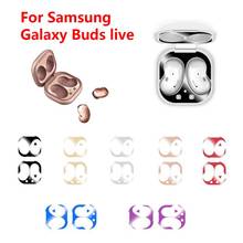 Protector a prueba de polvo para Samsung Galaxy Buds Live Plus Meatl Sticker para Samsung Galaxy buds Live Earphone, pegatina de piel ultrafina 2024 - compra barato