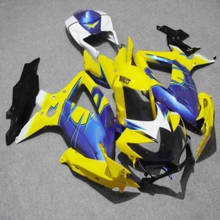 New ABS Fairings Kit Fit For SUZUKI GSXR600 GSXR750 2008 2009 2010 R600 R750 K8 GSXR 600 750 2008 2009 2010 BULE yellow 2024 - buy cheap