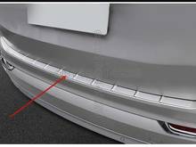 For Volvo XC90 2015 2016 2017 2018 2019 2020 stainless steel Rear Bumper Protector Sill Trunk Tread Plate Trim 2024 - buy cheap