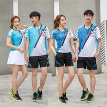 New 2020 Badminton shirt Sports Tennis shirt Women/Men,sports Table tennis Shirts,tennis clothes,,Qucik dry tennis shirt A163 2024 - buy cheap