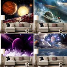 Space Galaxy Sky Landscape Art Tapestry Wall Decoration Home Decoration 95x73cm Ocean Tapestry  Wall Decor Bedroom 2024 - buy cheap