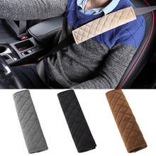 Soft Car Seat Belt Cover Universal Auto Seat Belt Covers Warm Plush Shoulder Cushion Protector Safety Belts Shoulder Protection 2024 - buy cheap