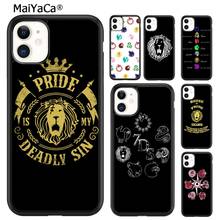 MaiYaCa Escanor Seven Deadly Sins Phone Case For iPhone 5s SE 6 6s 7 8 plus X XR XS 11 12 13 pro max Samsung Galaxy S9 S10 shell 2024 - buy cheap