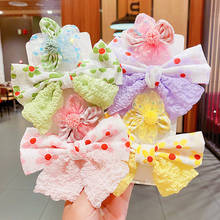 Cute Baby Girls Hair Bows Lace Flower Girls Hair Clips Toddler Kids Headwear Korean Style Hair Barrettes Hair Accessories 2024 - buy cheap