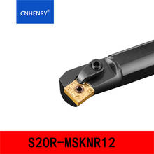 S20R-MSKNR12 S25S-MSKNR12 torno interno herramienta de torneado máquina de corte soporte CNC herramienta de torneado 75 grados barra perforadora 2024 - compra barato