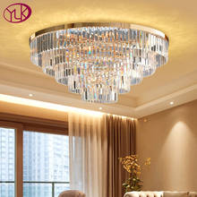 Modern living room crystal chandelier for ceiling bedroom gold led cristal lustre large luxury home decoration light fixture 2024 - buy cheap