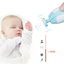 Электрический детский кусачки для ногтей с светильник 6 шлифовальных головок триммер для ногтей для малышей AN88 2024 - купить недорого