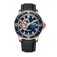 Reef Tiger-reloj de buceo para hombre, cronógrafo automático deportivo de lujo, resistente al agua hasta 200m, mecánico, Militar 2024 - compra barato