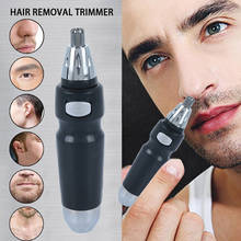 Afeitadora eléctrica de seguridad para hombres, recortador de vello de nariz y Oreja, maquinilla de afeitar, kit de aseo para limpieza de barba 2024 - compra barato