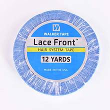 12 yards 1.9cm 2.54cm Lace front support tape  waterproof double hair tape for wigs or toupees walker tape 2024 - buy cheap