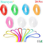 20 Pcs LED Flexible Neon Light SMD 2835 120LED/m 5m DC12V LED Strip Waterproof string Sign Decoration Neon Rope Ribbons light 2026 - buy cheap